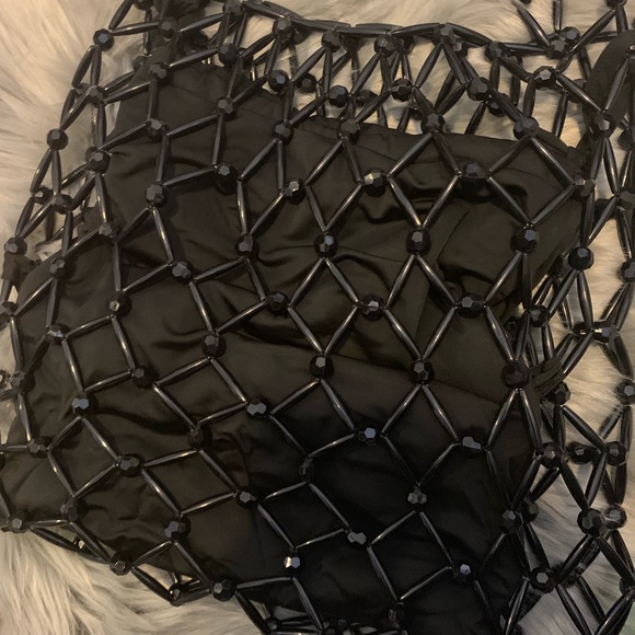 NWOT Zara Beaded Bag - Picture 3 of 5